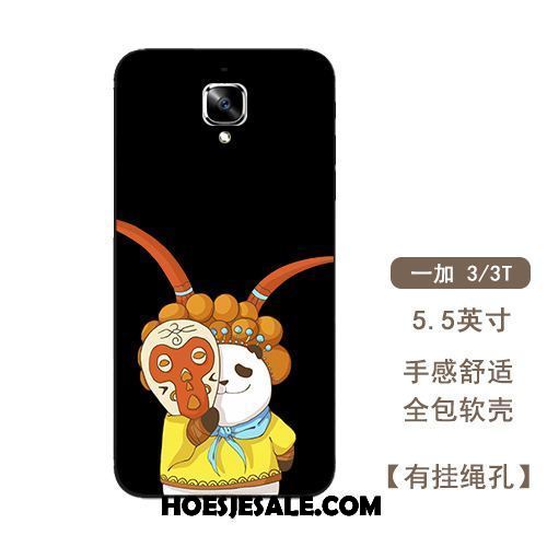Oneplus 3t Hoesje Chinese Stijl Beren Mobiele Telefoon Hoes Bescherming Korting