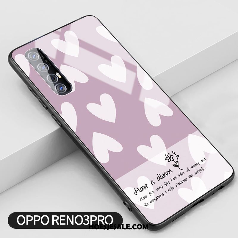 Oppo Reno 3 Pro Hoesje Mini Mobiele Telefoon Hard Anti-fall Siliconen Sale