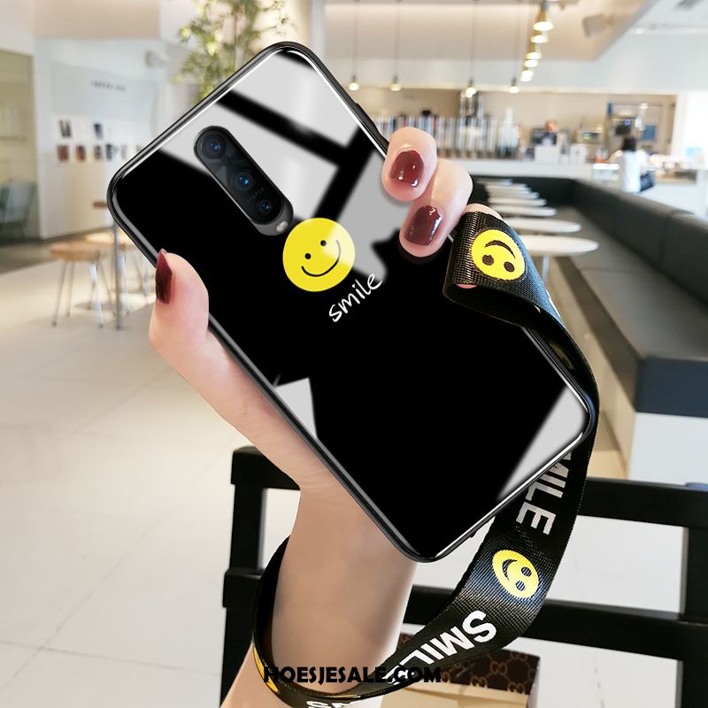 Oppo Rx17 Pro Hoesje Mobiele Telefoon Hoes Spiegel Smiley Bescherming Korting