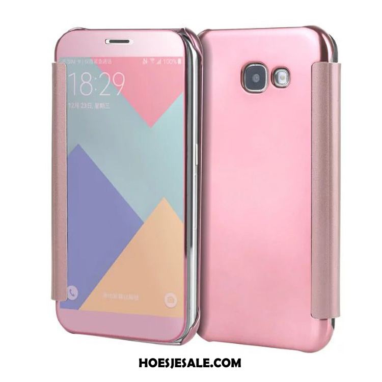 Samsung Galaxy A3 2017 Hoesje Spiegel Hard Roze Winterslaap Mobiele Telefoon Online