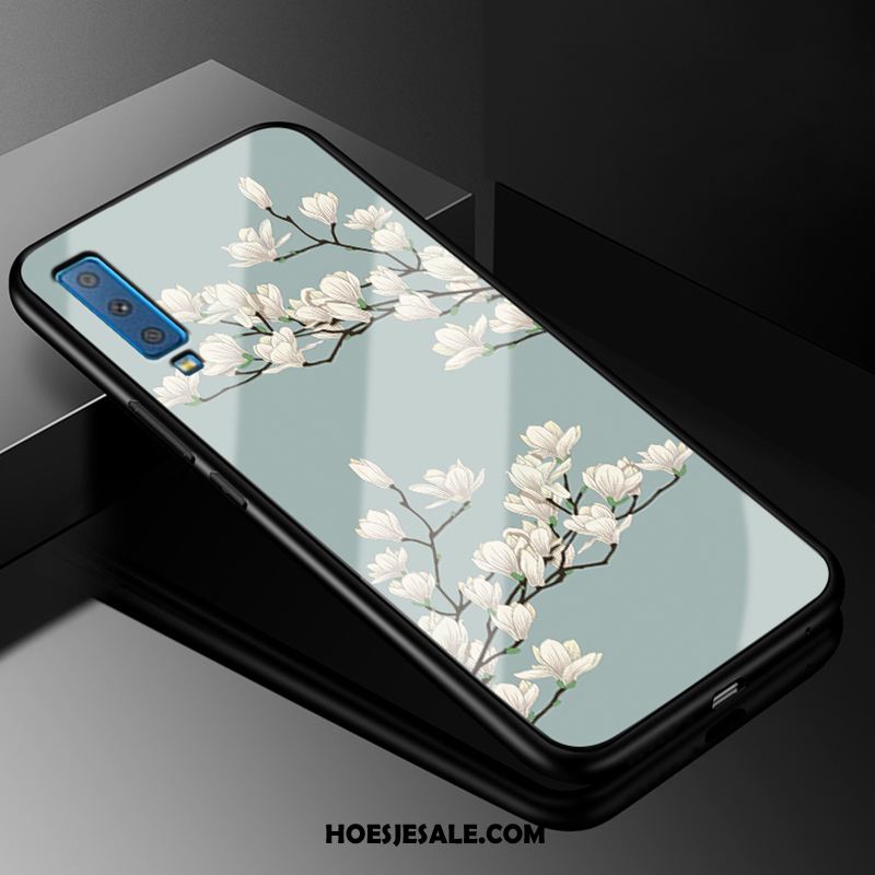 Samsung Galaxy A7 2018 Hoesje Ster Hoes Wind Glas Mobiele Telefoon Online