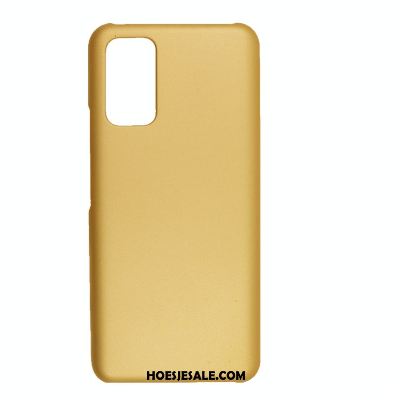 Samsung Galaxy A71 Hoesje Bescherming Goud Schrobben Hoes Hard Sale