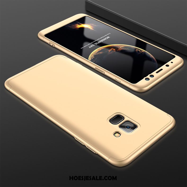 Samsung Galaxy A8 2018 Hoesje Hoes Goud Mobiele Telefoon Ster All Inclusive Online