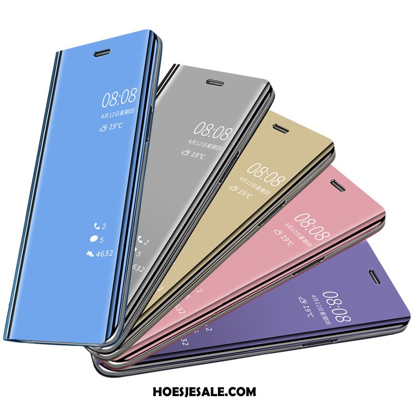 Samsung Galaxy A9 2018 Hoesje Hard Blauw Folio Hoes Persoonlijk Sale