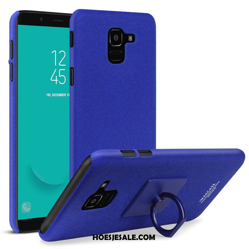 Samsung Galaxy J6 Hoesje Ster Hoes Mobiele Telefoon Blauw Bescherming Online