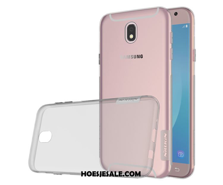 Samsung Galaxy J7 2017 Hoesje Doorzichtig Goud Mobiele Telefoon Grijs Ster Kopen