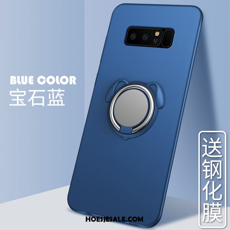 Samsung Galaxy Note 8 Hoesje Blauw Dun Hoes Schrobben All Inclusive Kopen