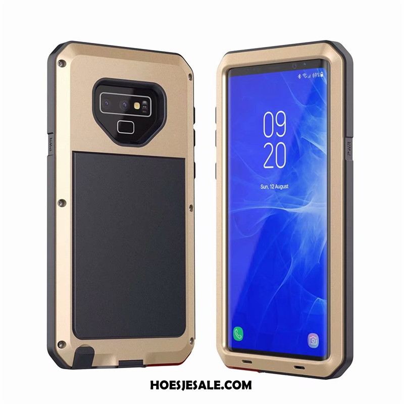 Samsung Galaxy Note 9 Hoesje Hoes Mobiele Telefoon Metaal Anti-fall All Inclusive Korting