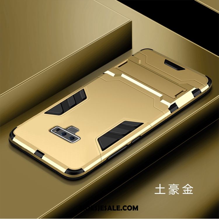 Samsung Galaxy Note 9 Hoesje Skärmskydd Goud Hoes Ster Bescherming Winkel