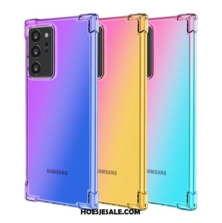 Samsung Galaxy Note20 Ultra Hoesje All Inclusive Mobiele Telefoon Ster Purper Gasbag Sale