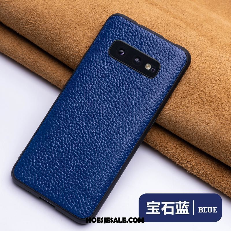 Samsung Galaxy S10e Hoesje Persoonlijk Blauw Anti-fall Mobiele Telefoon Kwaliteit Kopen