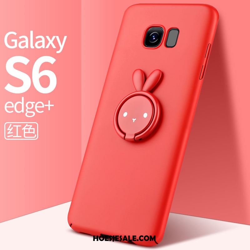 Samsung Galaxy S6 Edge Hoesje Dun Net Red Nieuw Rood Persoonlijk Goedkoop