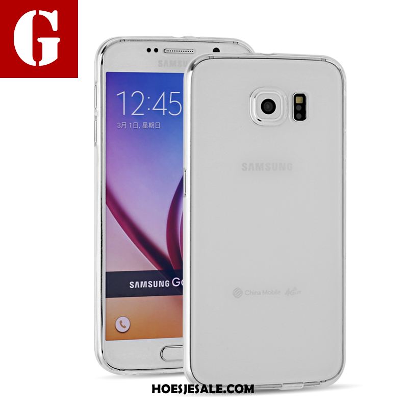 Samsung Galaxy S6 Hoesje Bescherming Mobiele Telefoon Siliconen Hoes Doorzichtig Goedkoop