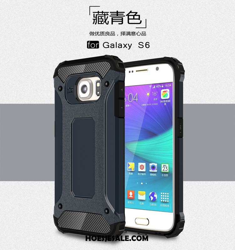 Samsung Galaxy S6 Hoesje Bescherming Mobiele Telefoon Ster Hoes Anti-fall Korting