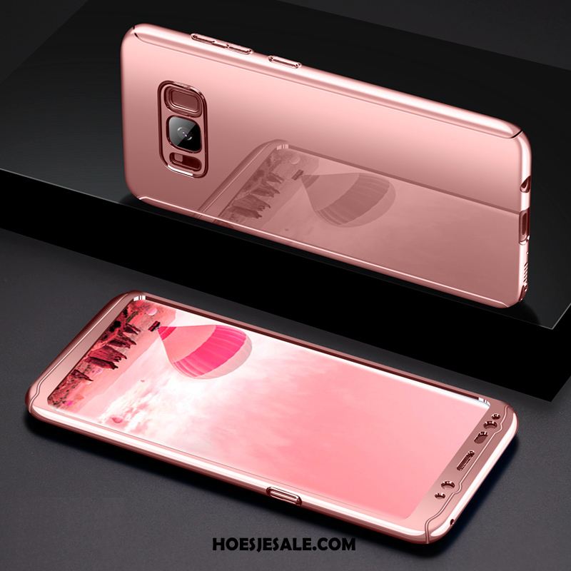 Samsung Galaxy S8 Hoesje Rose Goud All Inclusive Hard Mobiele Telefoon Hoes Goedkoop
