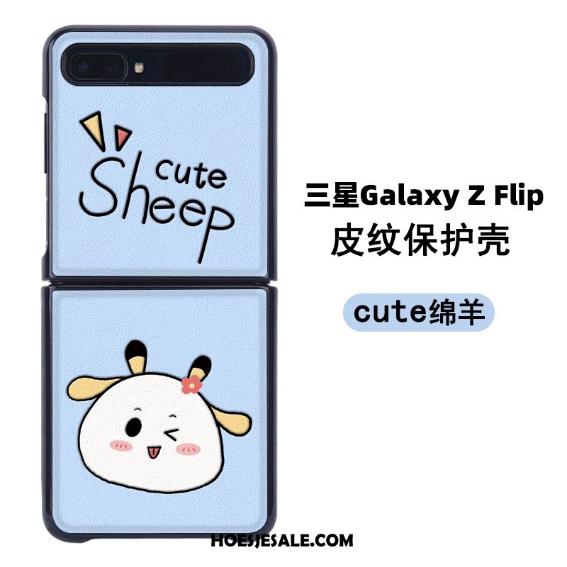 Samsung Z Flip Hoesje Hoes Blauw Vouw Ster Mobiele Telefoon Aanbiedingen