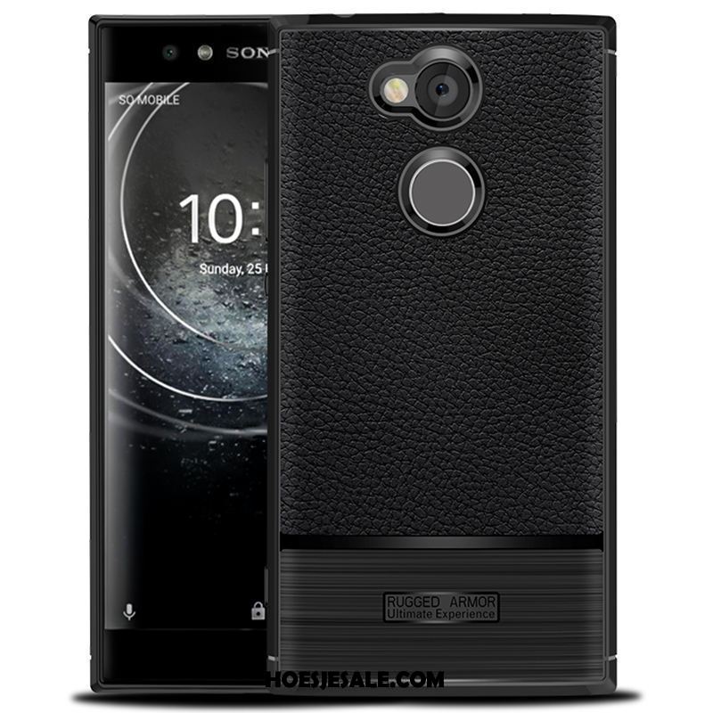 Sony Xperia Xa2 Hoesje Mobiele Telefoon All Inclusive Bescherming Anti-fall Zwart Sale
