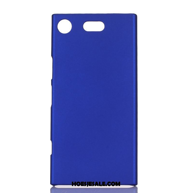 Sony Xperia Xz1 Compact Hoesje Hoes Hard Schrobben Blauw Mobiele Telefoon Korting