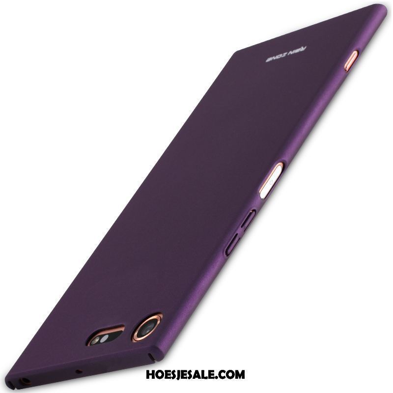 Sony Xperia Xz1 Compact Hoesje Zwart Hard Hoes Mobiele Telefoon Rood Online
