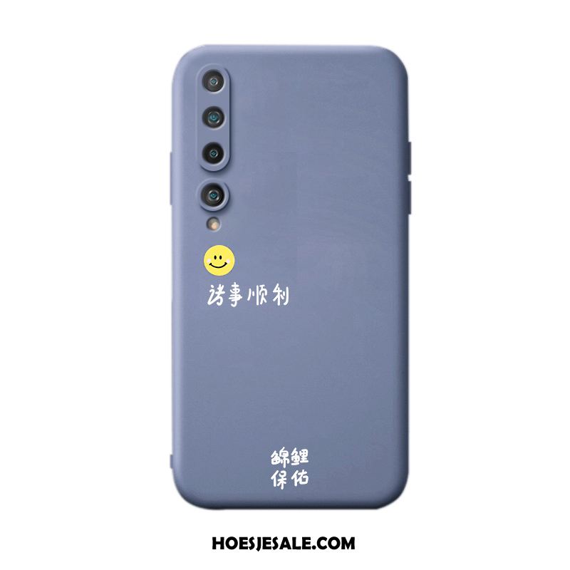 Xiaomi Mi 10 Hoesje Bescherming Lichte En Dun Siliconen Wind Schrobben Online