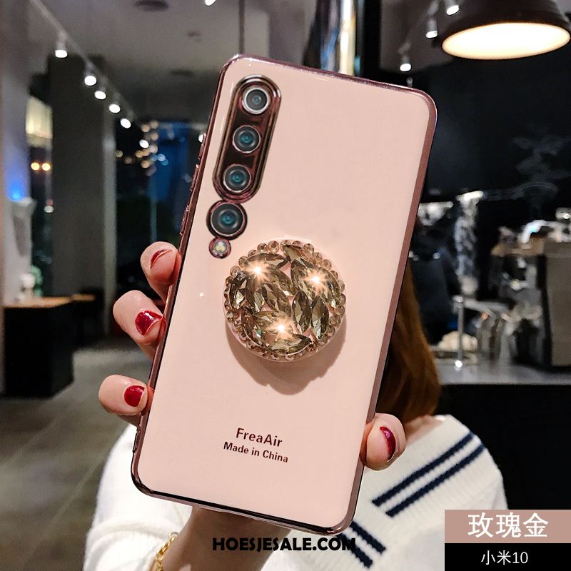 Xiaomi Mi 10 Hoesje Roze Mobiele Telefoon Zacht Wind Anti-fall Sale