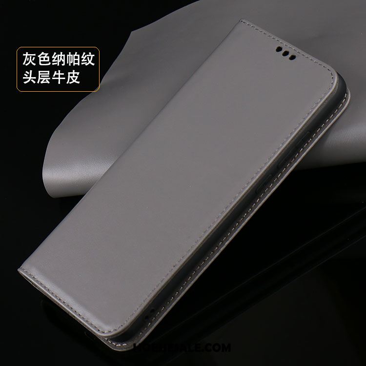 Xiaomi Mi 10 Pro Hoesje Folio Siliconen Mini Bescherming Echt Leer Goedkoop