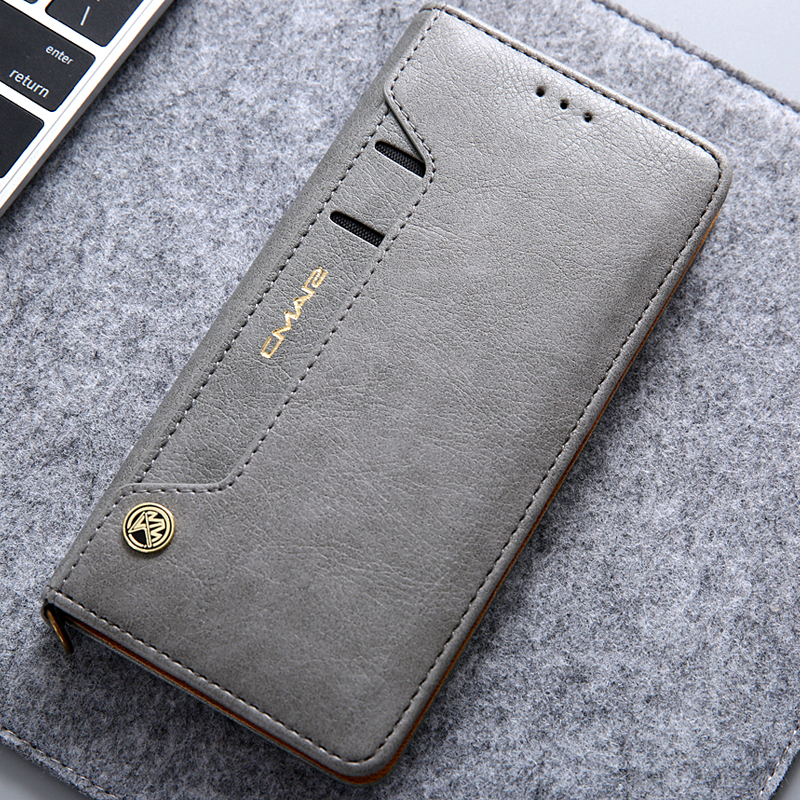 Xiaomi Mi 8 Pro Hoesje All Inclusive Leren Etui Echt Leer Anti-fall Hoes Kopen