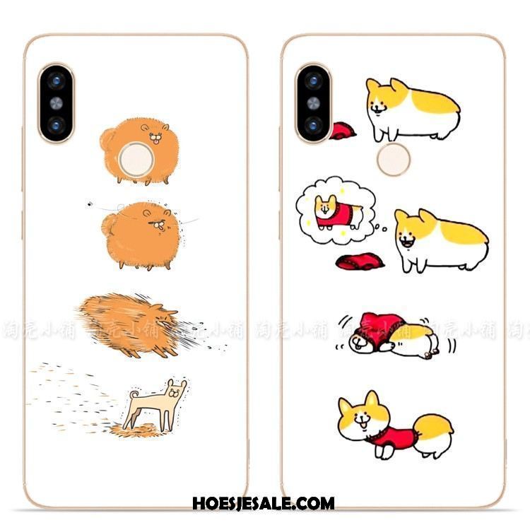 Xiaomi Mi 8 Se Hoesje Mobiele Telefoon Wit Mooie Hond Mini Goedkoop