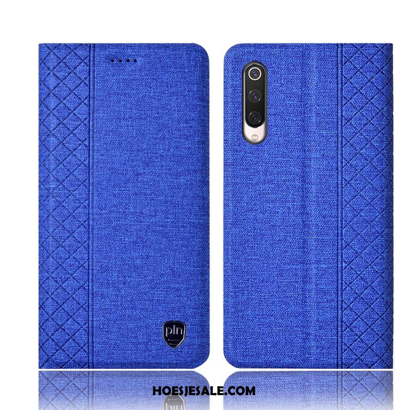 Xiaomi Mi 9 Lite Hoesje Mobiele Telefoon Blauw Rood Folio Anti-fall Korting