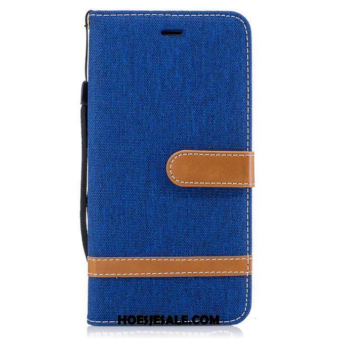 Xiaomi Mi A2 Hoesje Anti-fall Folio Mobiele Telefoon Bescherming Blauw Kopen