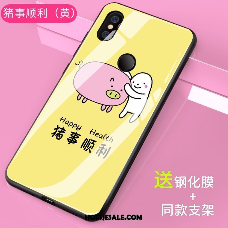 Xiaomi Mi A2 Hoesje Anti-fall Hoes Lovers Spotprent Trend Online