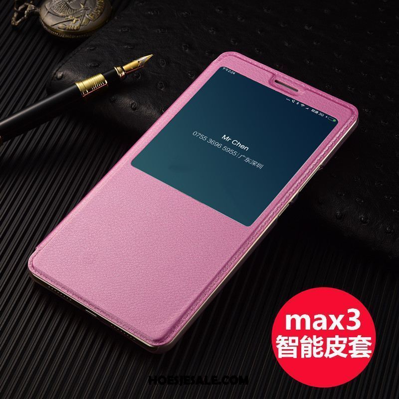 Xiaomi Mi Max 3 Hoesje Bescherming Mobiele Telefoon Mini Folio Hoes Korting