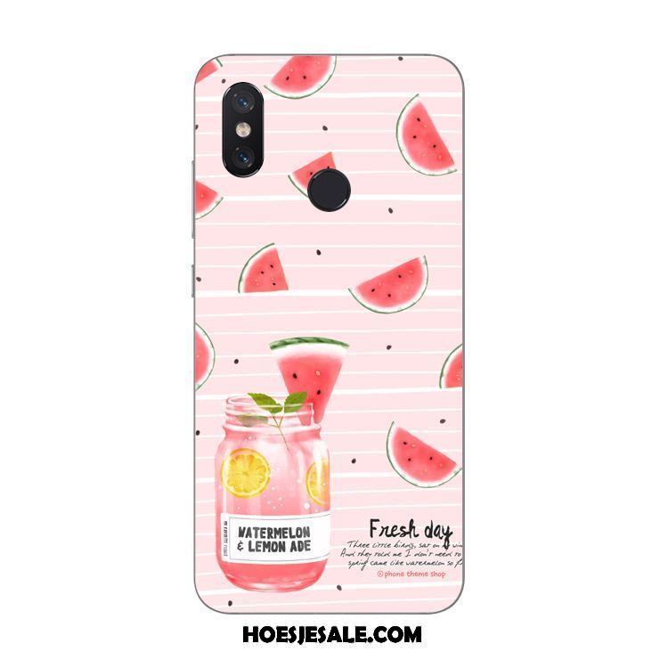 Xiaomi Mi Mix 2s Hoesje Aardbei Roze Watermeloen Mini Zacht Kopen