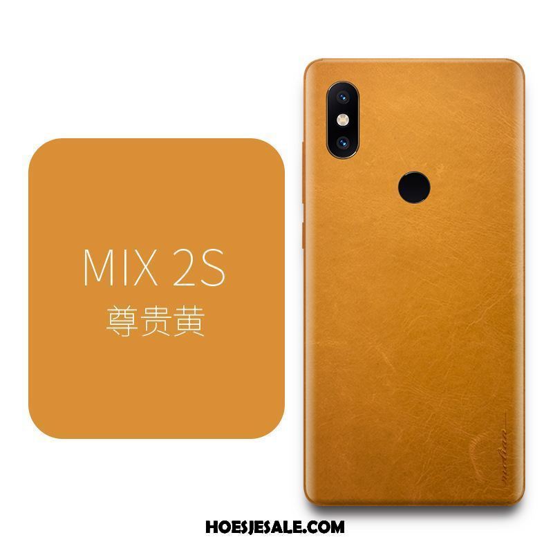 Xiaomi Mi Mix 2s Hoesje Bescherming Persoonlijk Hoes Geel High End Kopen