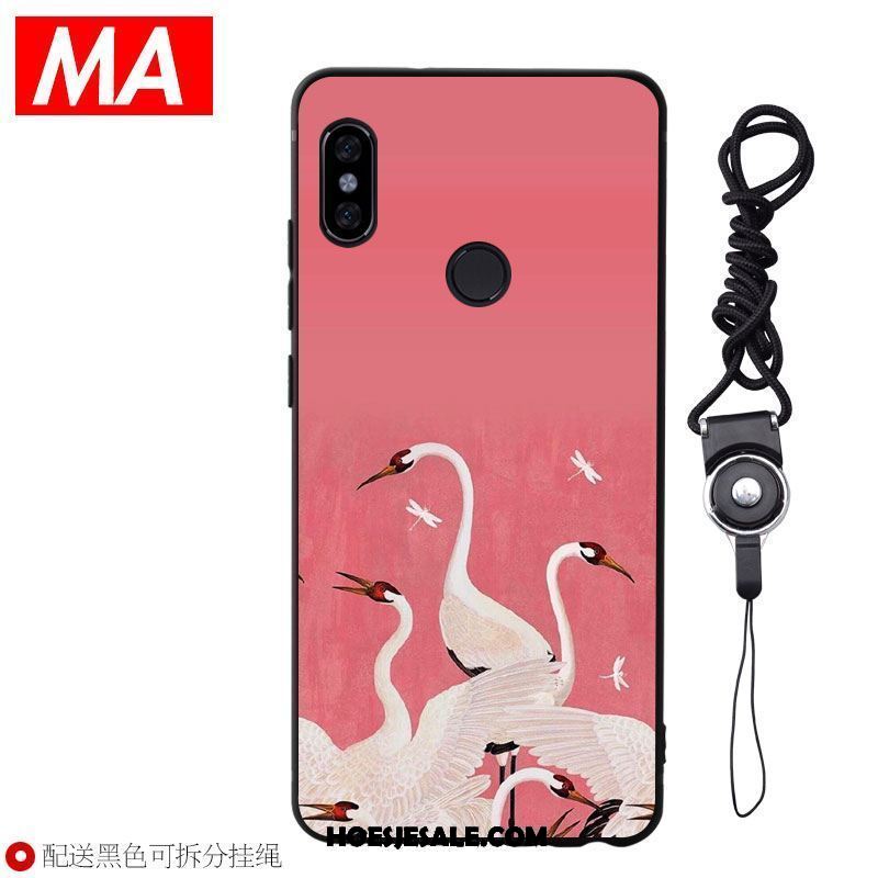 Xiaomi Mi Mix 2s Hoesje Siliconen Hoes Kunst Bescherming Chinese Stijl Sale