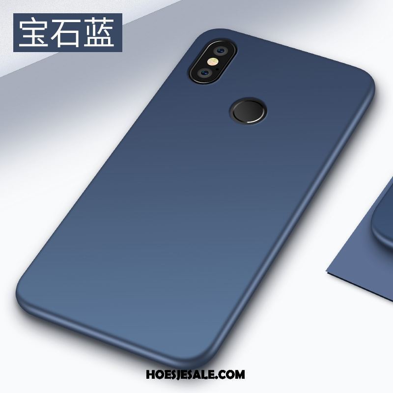Xiaomi Mi Mix 3 Hoesje Mobiele Telefoon Eenvoudige Siliconen Blauw Mini Sale