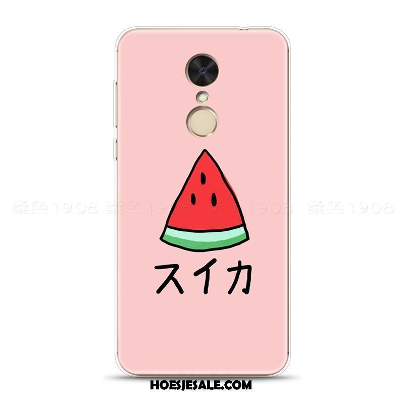 Xiaomi Redmi 5 Hoesje Roze Persoonlijk Rood Zacht Fruit Korting