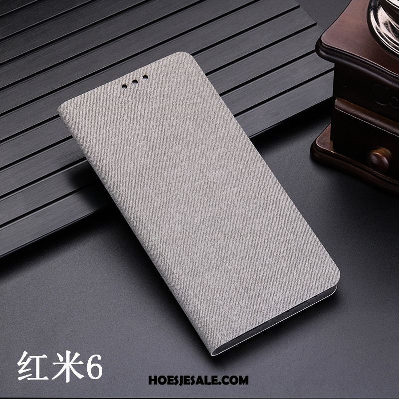 Xiaomi Redmi 6 Hoesje Hoes Anti-fall Mobiele Telefoon Folio Mini Winkel