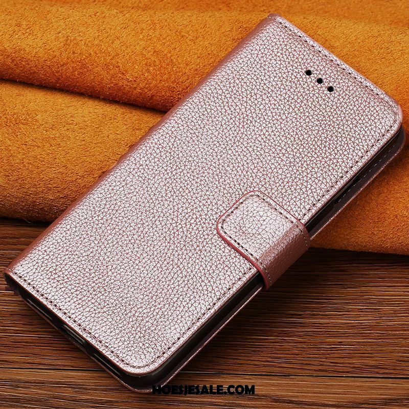 Xiaomi Redmi 6a Hoesje Roze Hoes Persoonlijk Kaart Leren Etui Goedkoop
