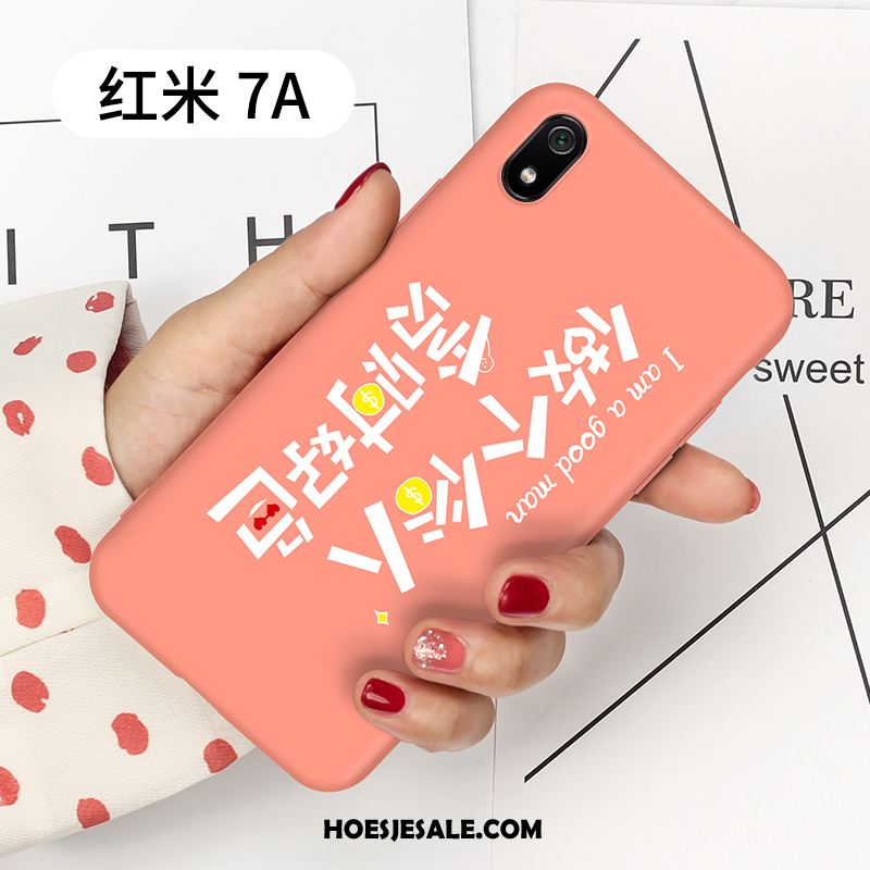 Xiaomi Redmi 7a Hoesje Zacht Persoonlijk Bescherming Roze Schrobben Online