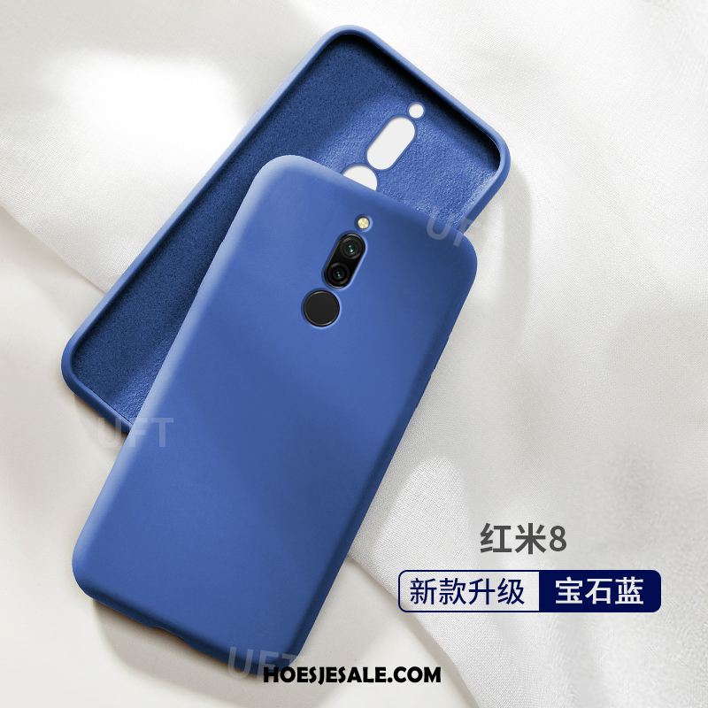 Xiaomi Redmi 8 Hoesje Bescherming Siliconen All Inclusive Mobiele Telefoon Rood Winkel