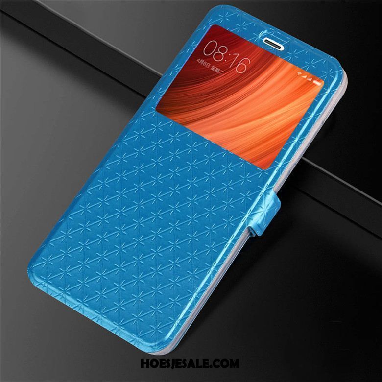 Xiaomi Redmi Note 5 Hoesje Mobiele Telefoon Hoes Rood Blauw Clamshell Sale