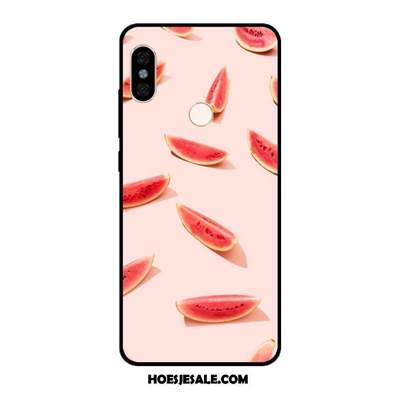 Xiaomi Redmi Note 5 Hoesje Zacht Watermeloen Mobiele Telefoon Roze Anti-fall Sale