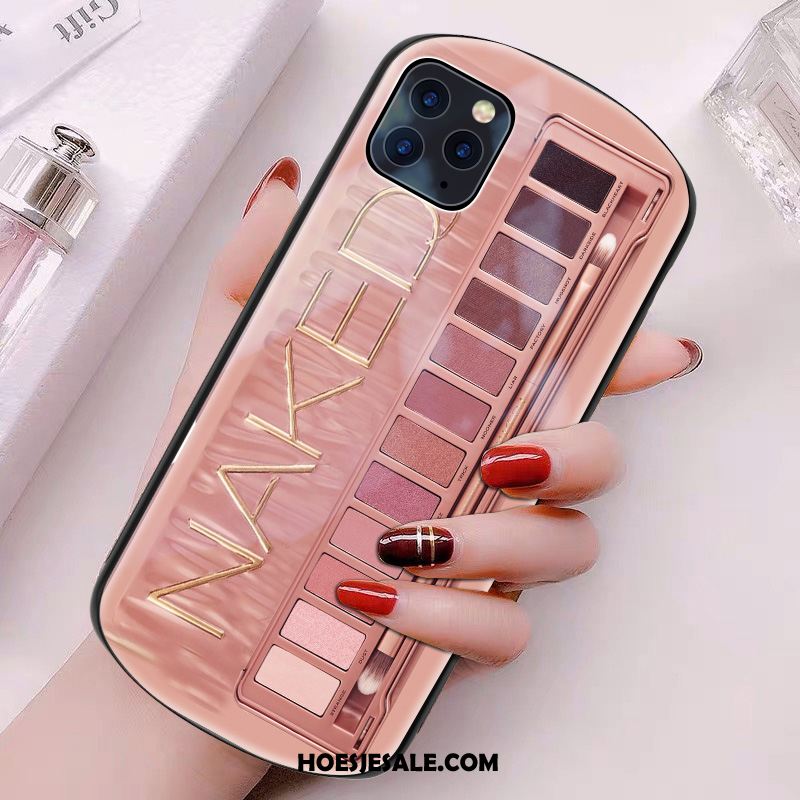 iPhone 11 Pro Hoesje Boog Mobiele Telefoon All Inclusive Hart Roze Goedkoop
