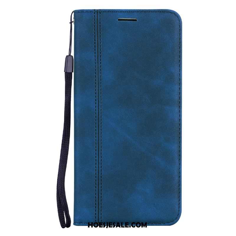iPhone 12 Pro Max Hoesje Blauw Schrobben Hanger Mobiele Telefoon Kwaliteit Kopen