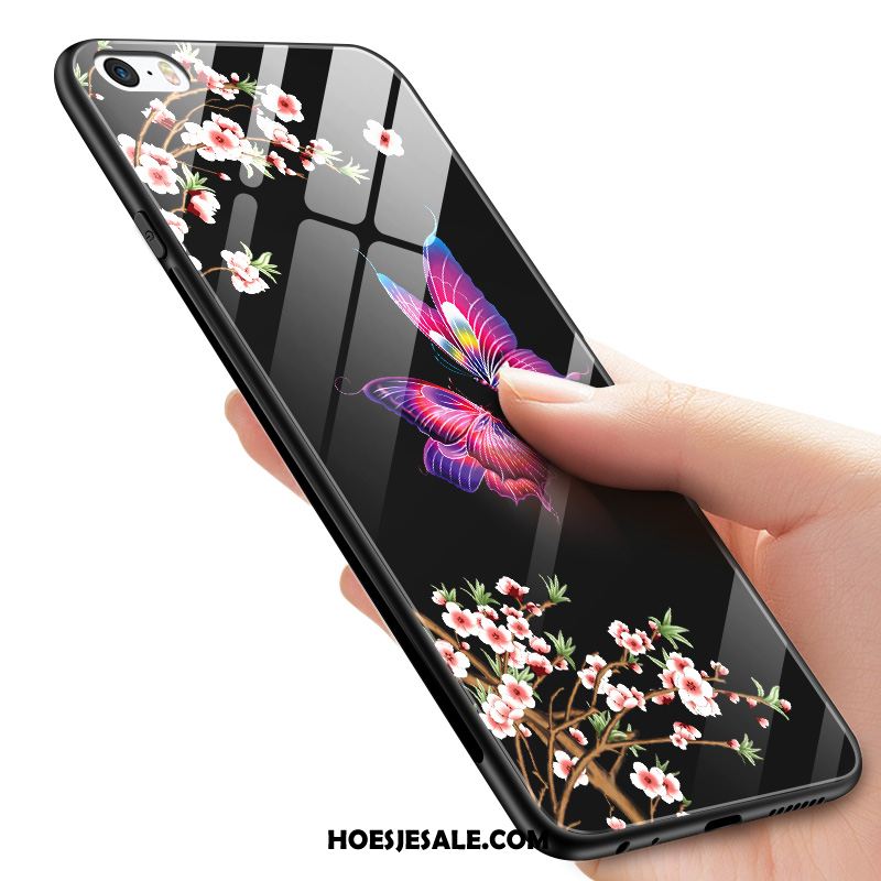 iPhone 5 / 5s Hoesje Siliconen Trend All Inclusive Glas Hard Kopen