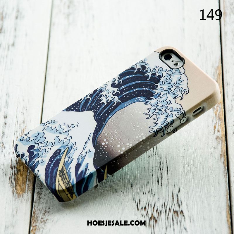 iPhone 5 / 5s Hoesje Trendy Merk Bescherming Blauw Anti-fall Hoes Sale