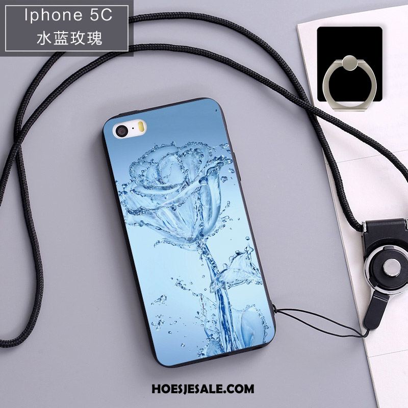 iPhone 5c Hoesje Bescherming Blauw Nieuw Siliconen Zacht Kopen