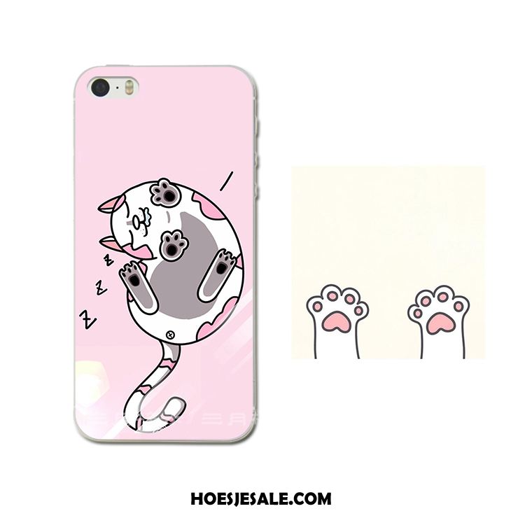 iPhone 5c Hoesje Hanger Roze Kat Bescherming Siliconen Kopen