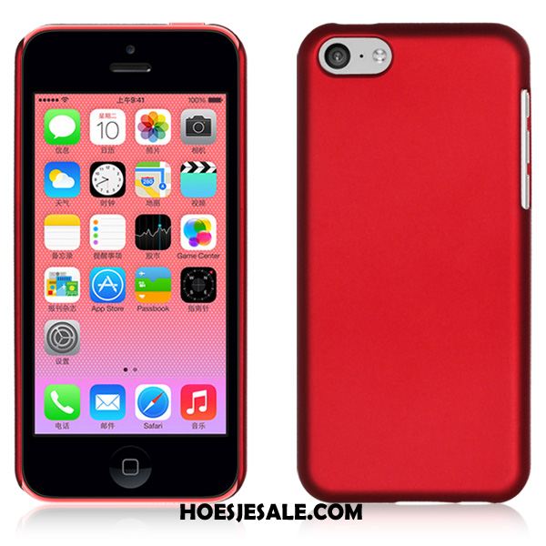 iPhone 5c Hoesje Hoes Dun Hard Mobiele Telefoon Effen Kleur Kopen